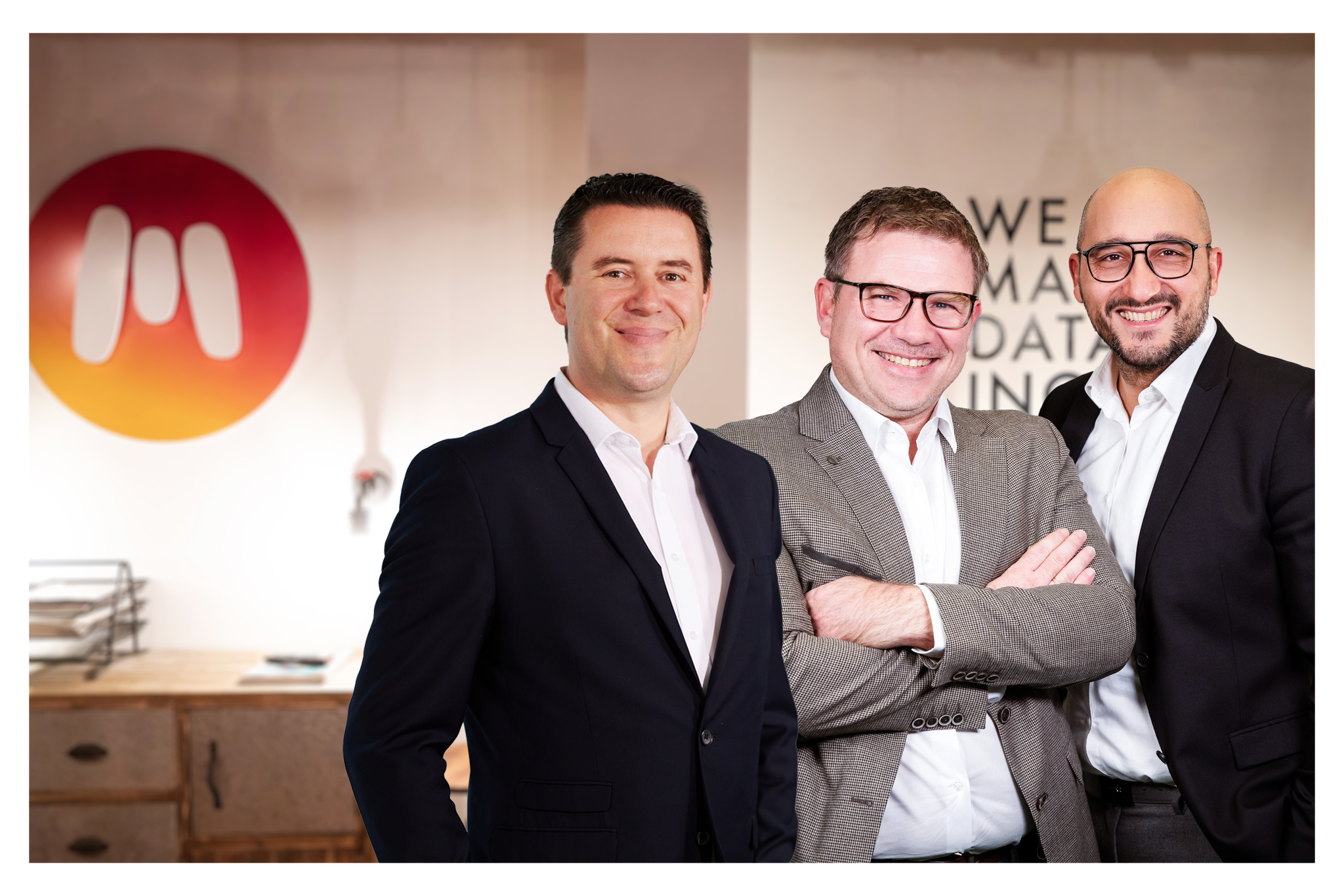 Photo de gauche à droite : Michael Thoby, Nicolas Laroche et Jacques Benhamou